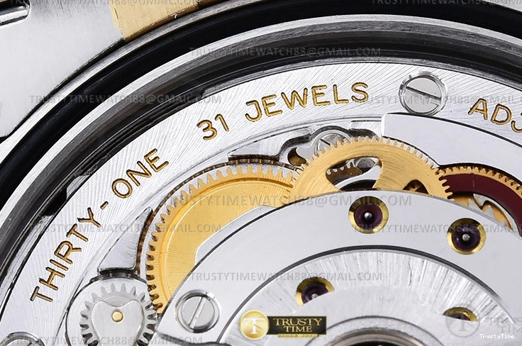 0109 Affordable RDJ0453 – DJ 36mm Jub Flt 904L YG SS Grey Rm VSF VS 777